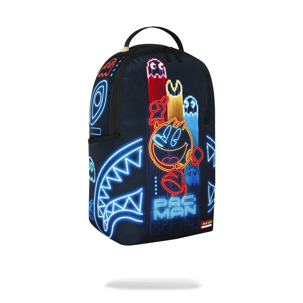 Sprayground Pac-Man Eat Em Up Backpack Unisex Multicolor Shoulder Straps SPR340